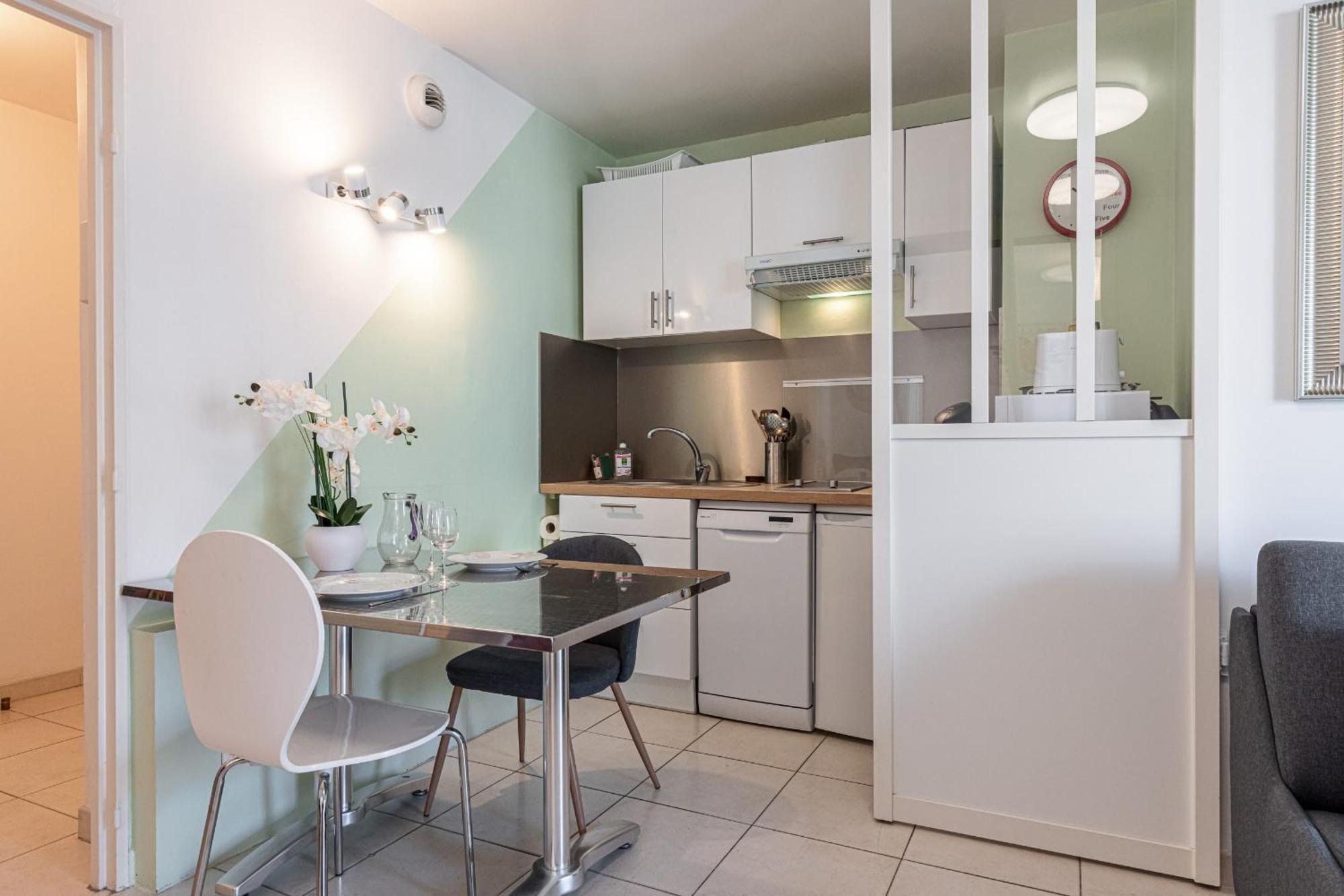 Quiet 1 Bdr Port! Close Place Du Pin Garibaldi 니스 외부 사진