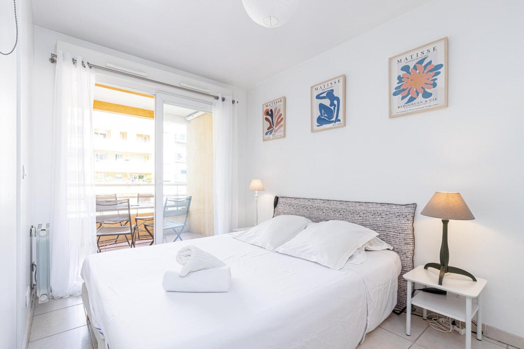 Quiet 1 Bdr Port! Close Place Du Pin Garibaldi 니스 외부 사진