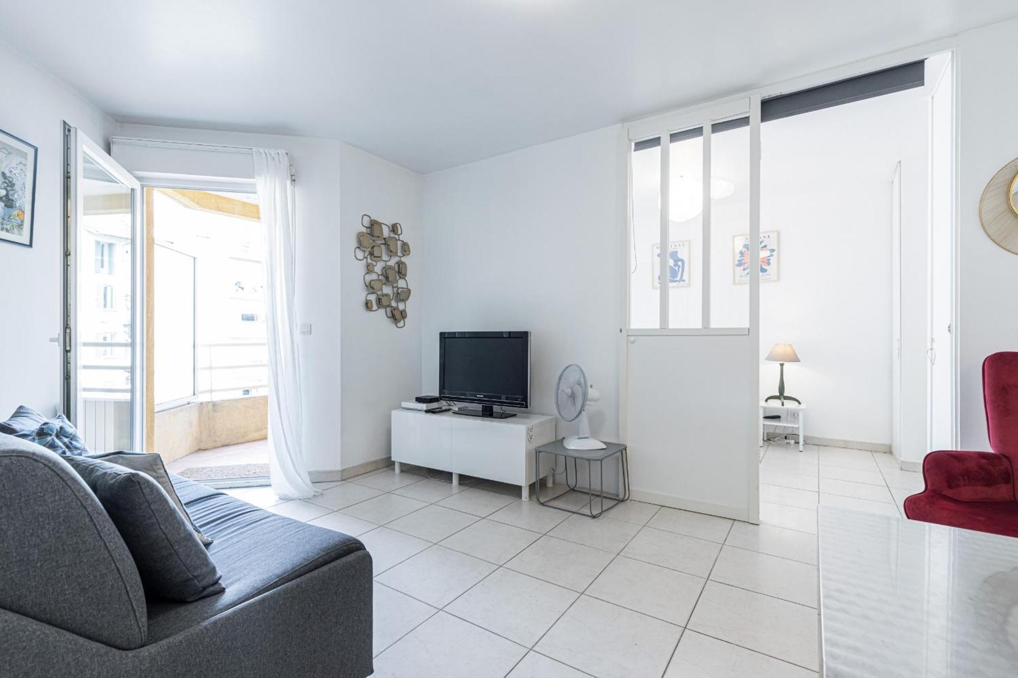Quiet 1 Bdr Port! Close Place Du Pin Garibaldi 니스 외부 사진