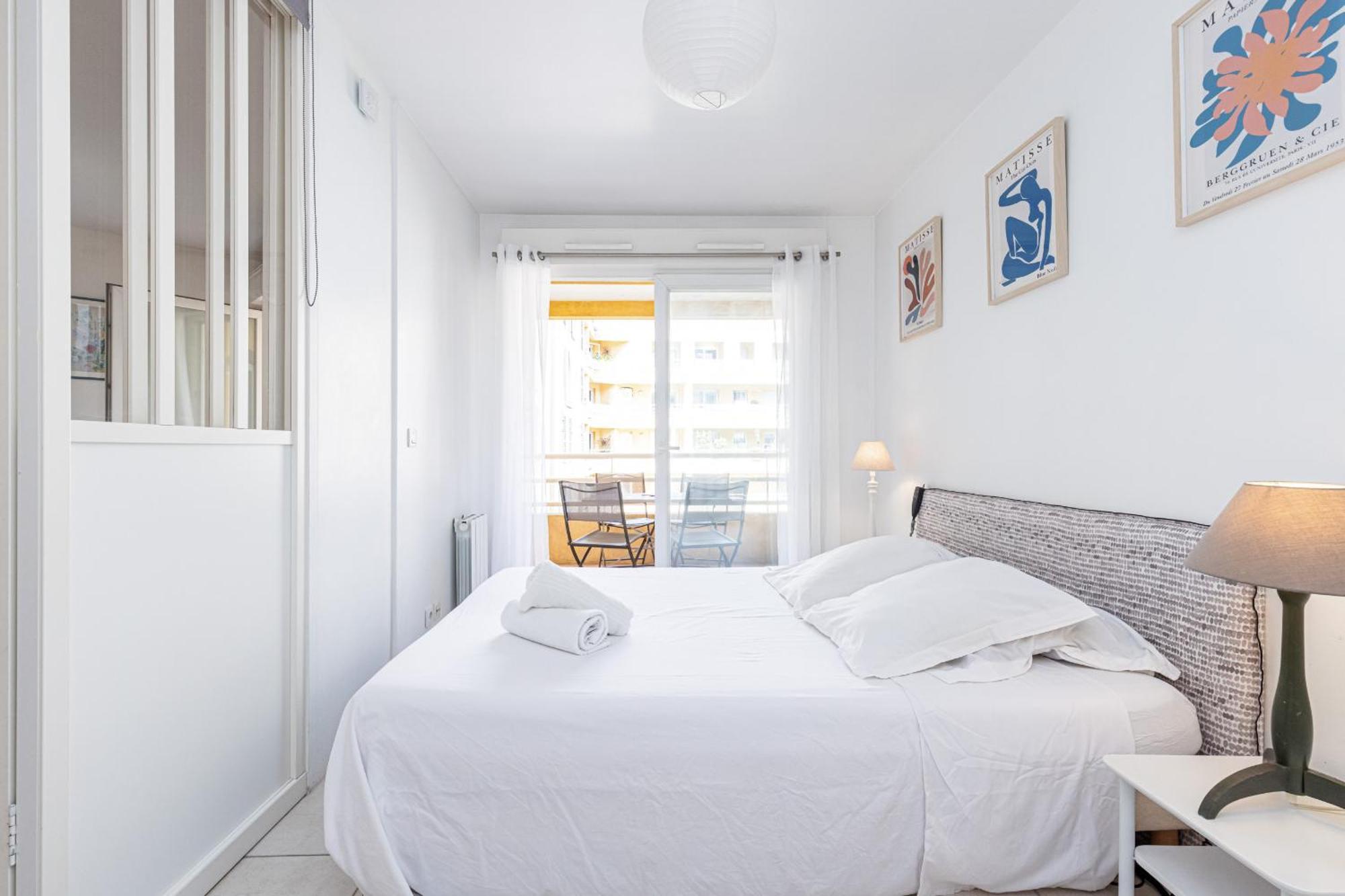 Quiet 1 Bdr Port! Close Place Du Pin Garibaldi 니스 외부 사진