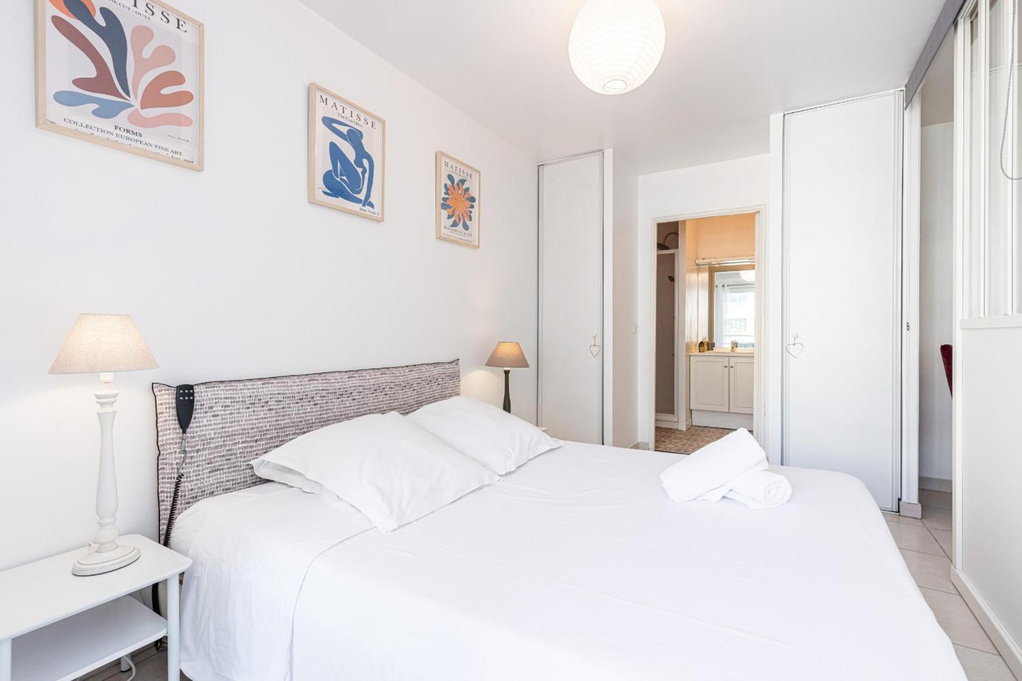 Quiet 1 Bdr Port! Close Place Du Pin Garibaldi 니스 외부 사진