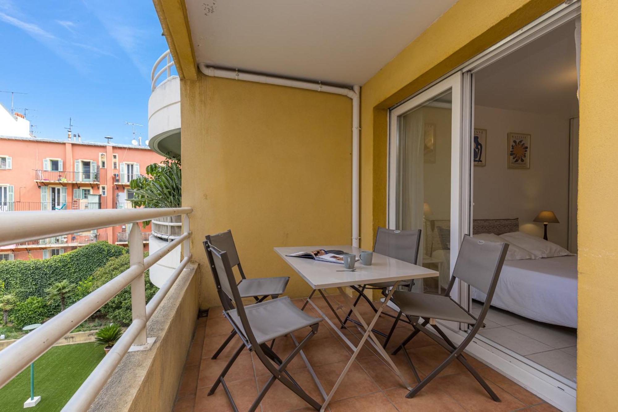Quiet 1 Bdr Port! Close Place Du Pin Garibaldi 니스 외부 사진